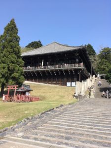 奈良公園　二月堂の舞台
